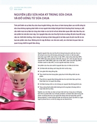 Chuyên San Ứng Dụng Sữa Chua